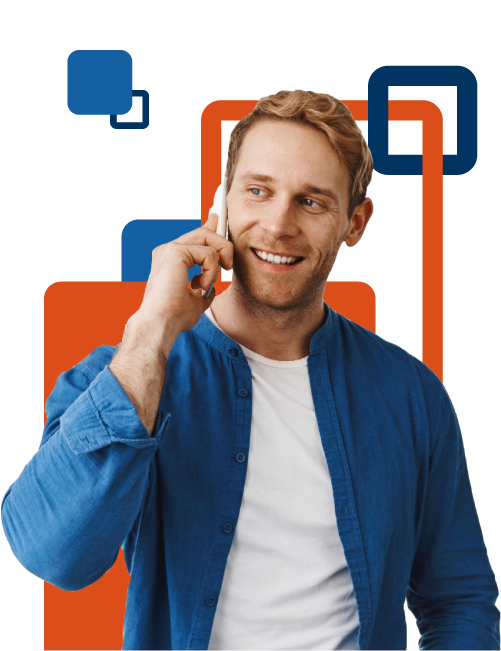 civilian having a phone conversation